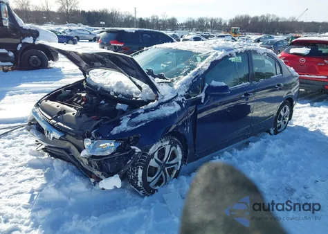 2008 Honda Civic Lx z USA, uszkodzony, nr VIN 2HGFA16558H531610